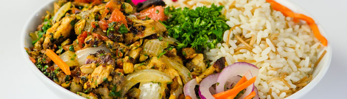 #1 Chicken Shawarma Bowl